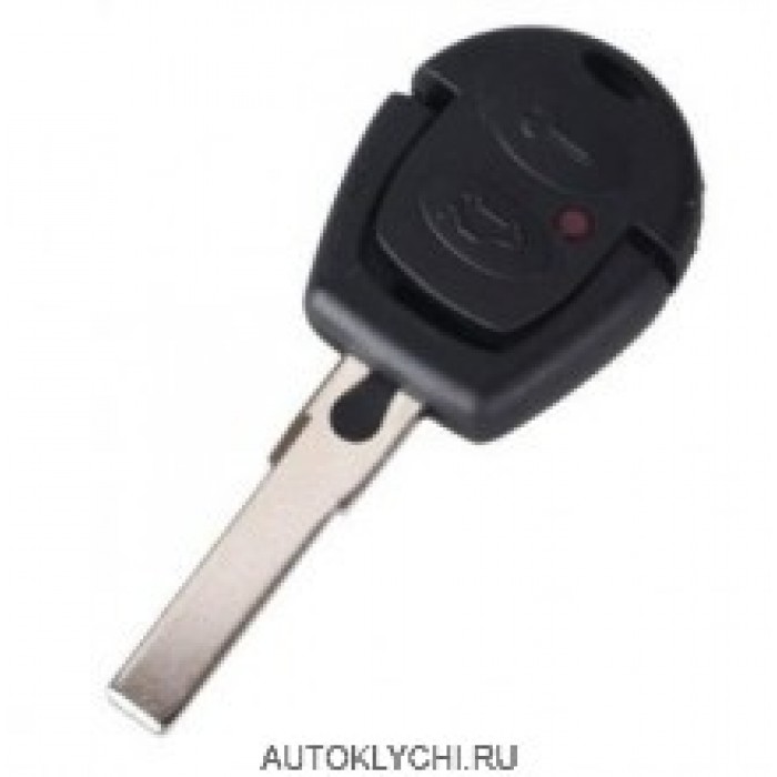 Корпус ключа VW Gol Skoda Octavia 2 кнопки (Ключи Skoda) (код 2869)