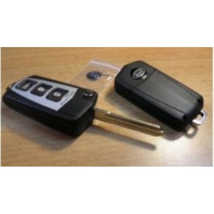 Корпус выкидного ключа для KIA, 3 кнопки (hyn14left) (Ключи Kia) (код 726)