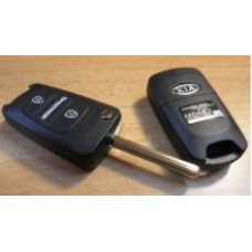 Корпус выкидного ключа для KIA SPORTAGE, 2 кнопки (toy48)