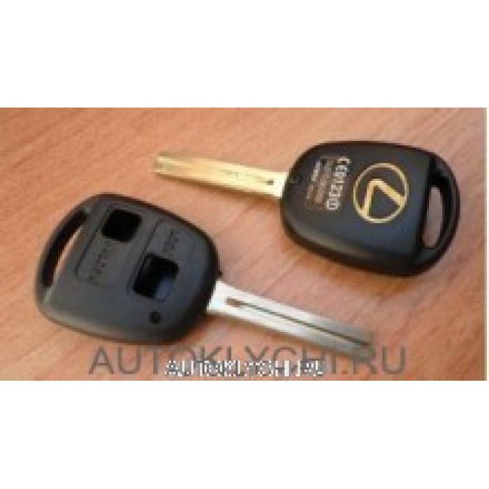 Корпус ключа зажигания для LEXUS, 2 кнопки, toy48 (Ключи Lexus) (код 309)
