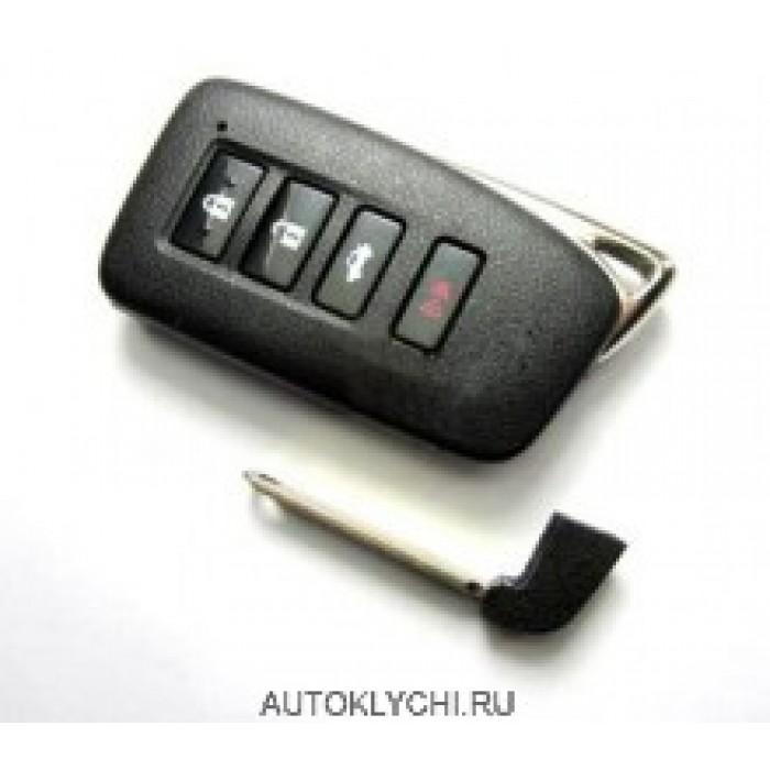 Корпус смарт ключа Lexus NX300H NX200T IS ES GS RX ES350 450 GS RX С, 4 кнопки (Ключи Lexus) (код 2871)