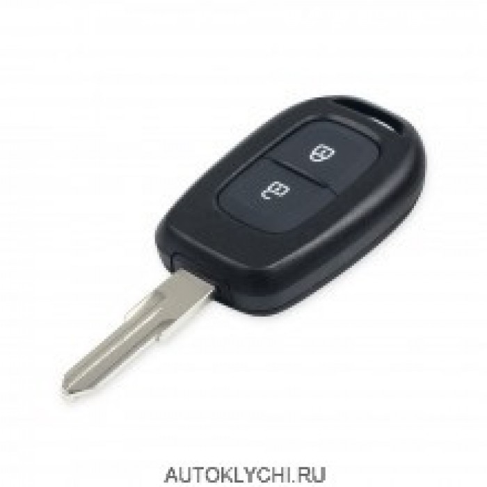 Ключ Renault Duster Logan Sandero 2 кнопки VAC102 (Ключи Renault) (код 3222)