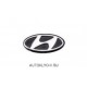Логотип эмблема на ключ (ХУНДАЙ) (Ключи Hyundai) (код 3075)
