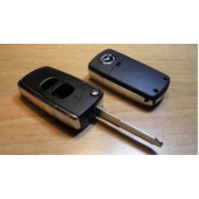Корпус выкидного ключа для MAZDA, 2 кнопки (Тип2) (Ключи Mazda) (код 720)