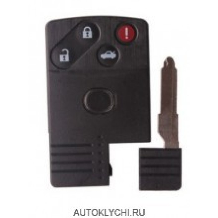 Корпус ключ карты MAZDA 5 6 CX-7 CX-9 RX8 Miata 3 + 1 кнопки (Ключи Mazda) (код 2859)