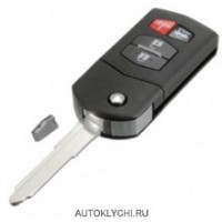 Ключ Mazda выкидной MAZ24R ID63 315 МГц 4 кнопки
