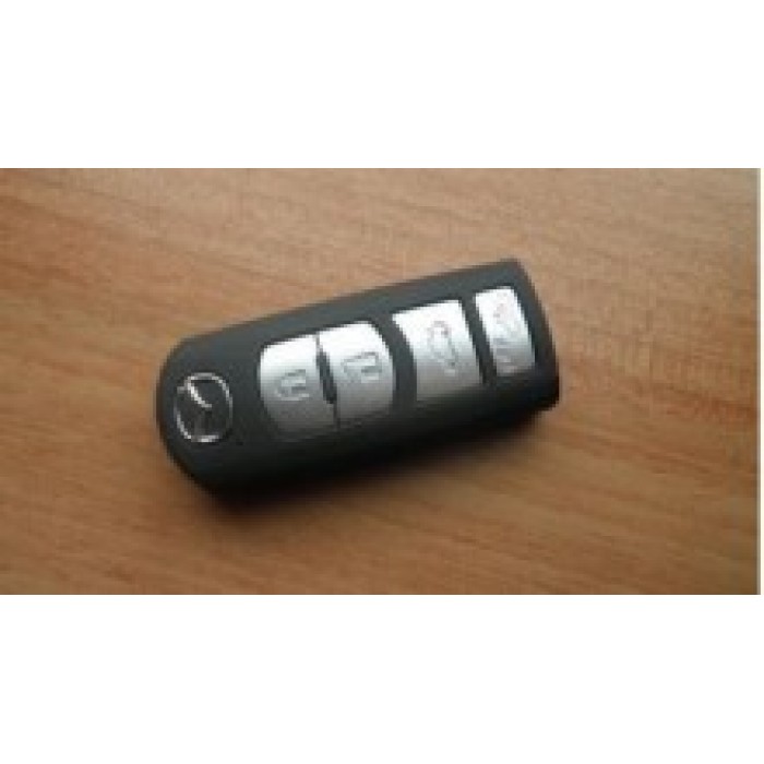 Корпус: Смарт ключа MAZDA, 4 кнопки (Ключи Mazda) (код 836)