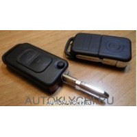 Корпус выкидного ключа для авто MERCEDES, 2 кнопки (HU39)