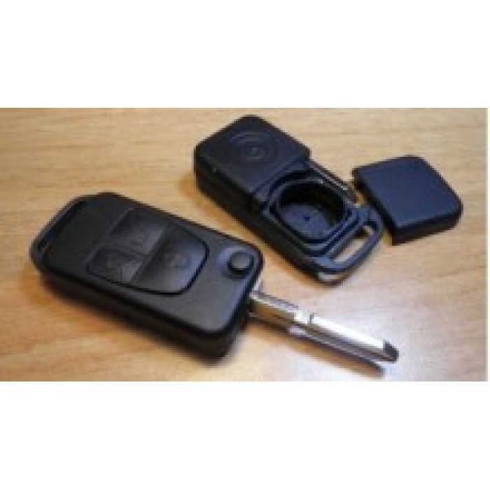 Корпус выкидного ключа для MERCEDES, 3 кнопки (HU39) (Ключи Mercedes) (код 713)