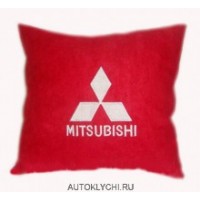 Подушки с логотипом марки автомобиля MITSUBISHI