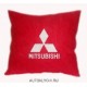 Подушки с логотипом марки автомобиля MITSUBISHI (Автомобильные подушки) (код 1766)