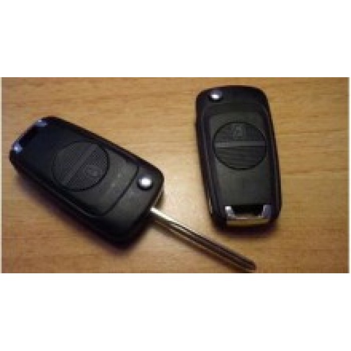 Корпус выкидного ключа для NISSAN, 2 кнопки (Тип2) (Ключи Nissan) (код 657)