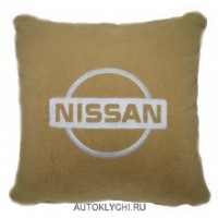 Подушки с логотипом марки автомобиля NISSAN