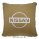 Подушки с логотипом марки автомобиля NISSAN (Автомобильные подушки) (код 1767)