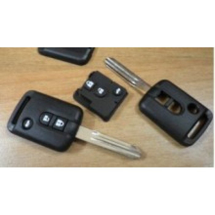 Корпус ключа зажигания для NISSAN, 3 кнопки (Ключи Nissan) (код 381)