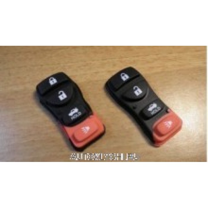 Кнопки для ремоута NISSAN, 4 кнопки (Ключи Nissan) (код 376)