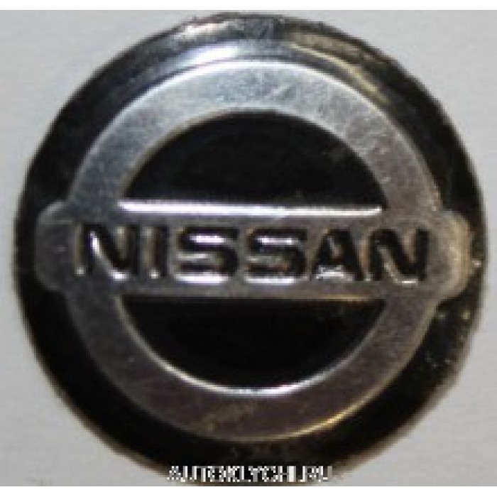 Логотип Nissan, наклейка на ключ зажигания (Ключи Nissan) (код 2227)