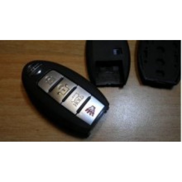 Корпус Смарт-ключа NISSAN, 4 кнопки (Ключи Nissan) (код 806)