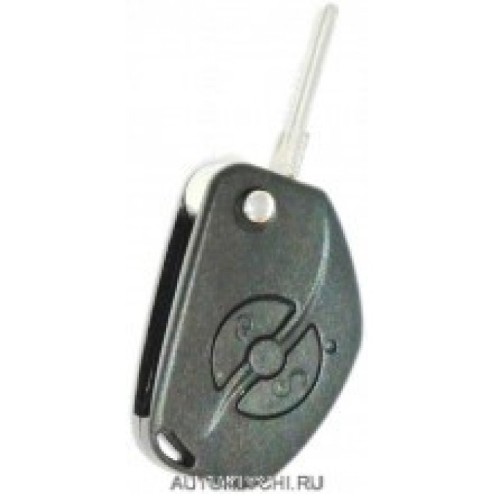 Niva Chevrolet выкидной LD1 ID46 PCF7941 433МГц 3 кнопки заготовка ключа (Ключи Lada) (код 1834)