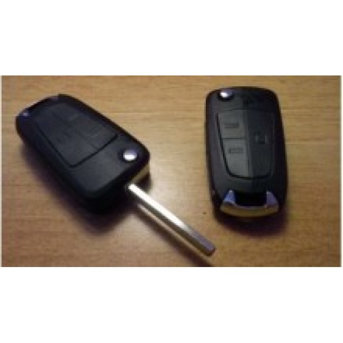 Корпус выкидного ключа для OPEL, 3 кнопки (Тип2) (Ключи Opel) (код 388)