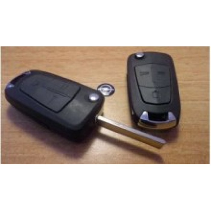 Корпус выкидного ключа зажигания для OPEL, 3 кнопки (Ключи Opel) (код 398)