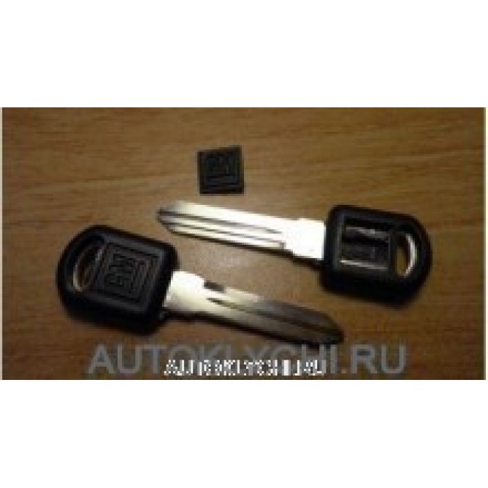 Заготовка ключа зажигания для авто GM, с местом для чипа (Ключи GMC) (код 180)