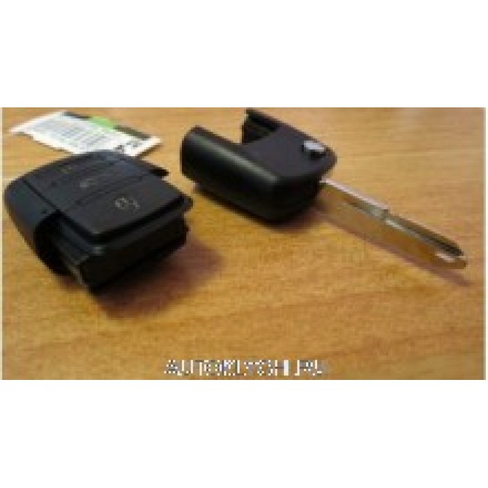 Заготовка выкидного ключа для авто Peugeot, 3 кнопки (Тип6 - (NE73)) (Ключи Peugeot) (код 1425)