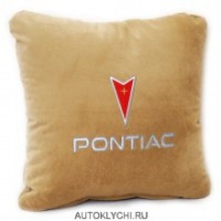 Подушки с логотипом марки автомобиля PONTIAC