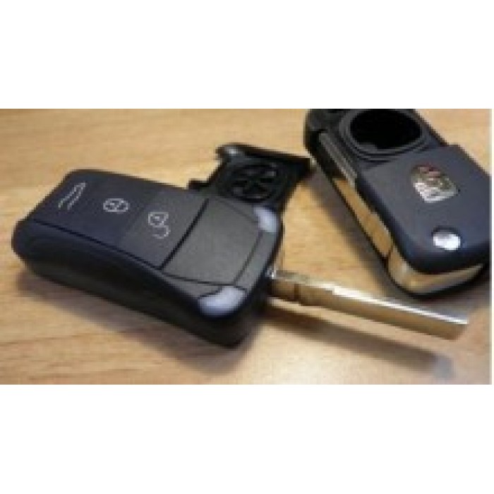 Корпус выкидного ключа для PORSCHE, 3 кнопки (Ключи Porsche) (код 681)