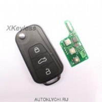 Чип - ключ Roewe 350, 350 S, MG350 выкидной 3 кнопки, с чипом ID46 433 Мгц