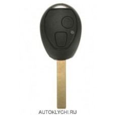 Заготовка ключа зажигания для BMW MINI, 2 кнопки (без логотипа) и Rover