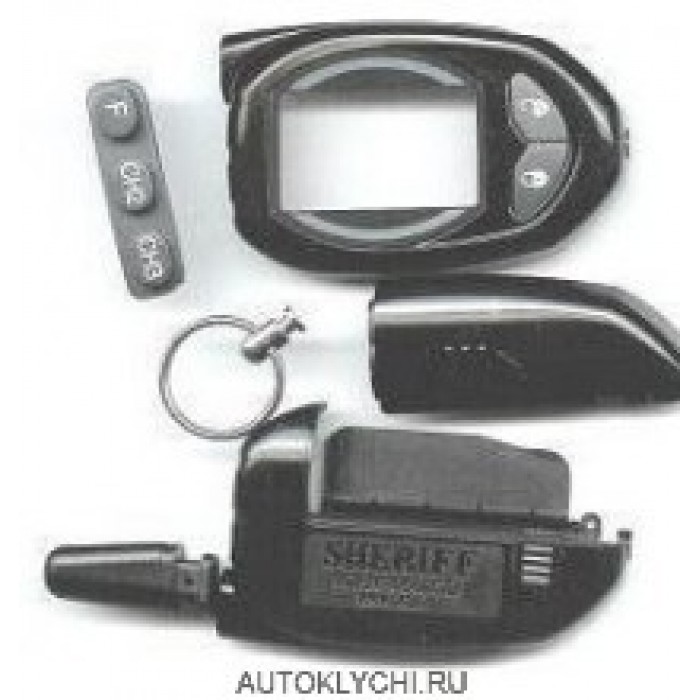 Корпус для брелка Sheriff ZX-925/1050/1055 (Брелки для сигнализаций SHERIFF - Шериф) (код 2299)