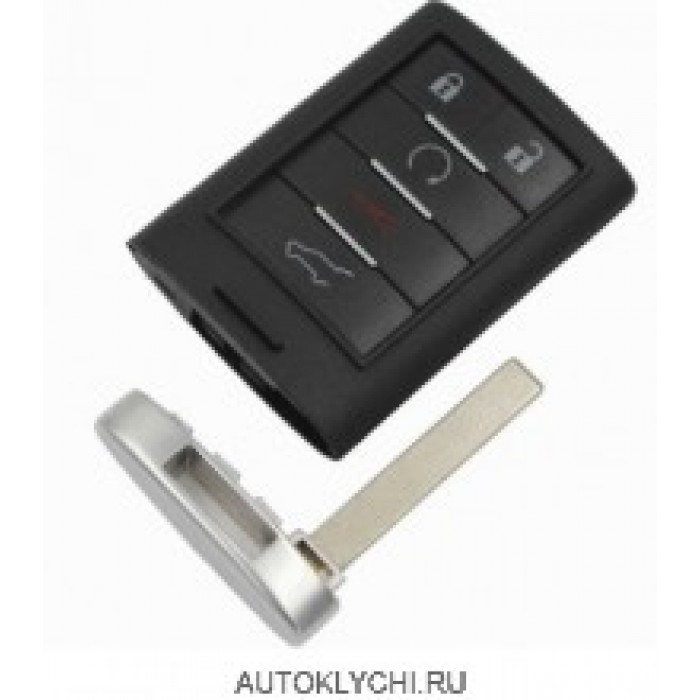 Корпус Smart Remote Key CADILLAC-SRX 5 кнопок 2007-2012 год (Ключи Cadillac) (код 2877)