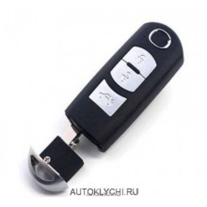 Корпус под Смарт ключ MAZDA, 3 кнопки (Ключи Mazda) (код 3081)