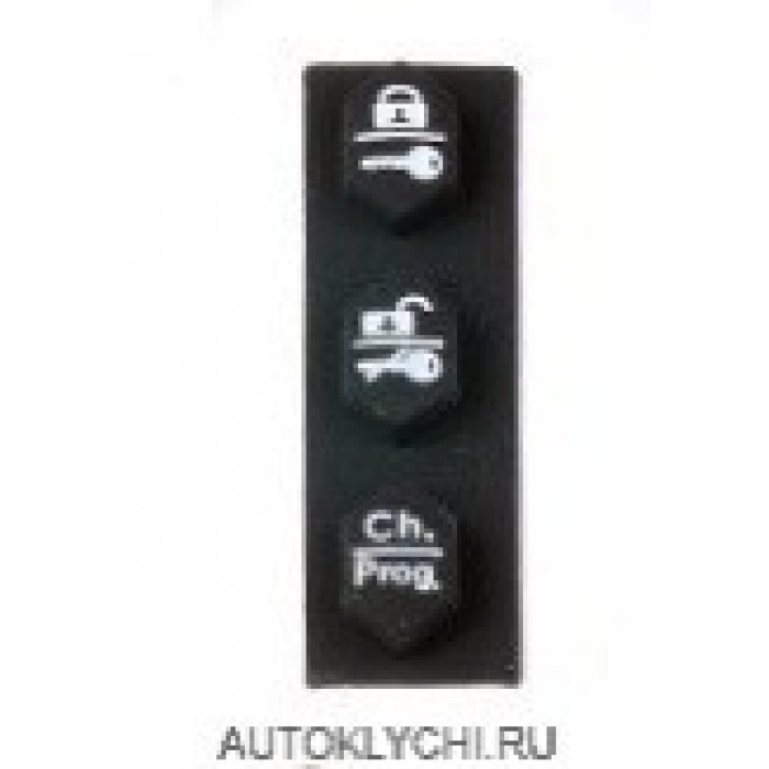 Резиновые кнопки для брелка сигнализации СТАРЛАЙН А91 А61 B6 B9 (Брелки для сигнализаций Star Line - Старлайн) (код 2596)