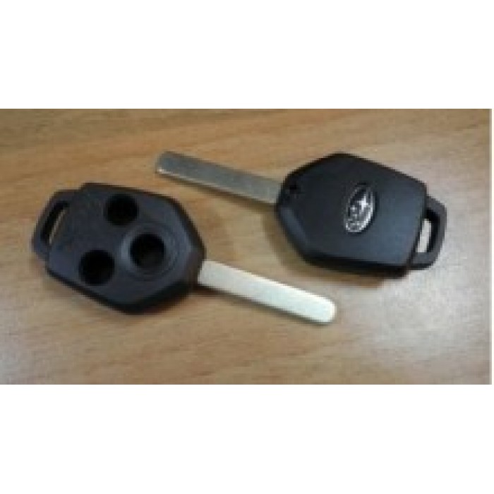 Заготовка ключа зажигания для SUBARU, 3 кнопки (Ключи Subaru) (код 447)