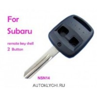 Заготовка ключа зажигания для SUBARU, 2 кнопки, NSN14