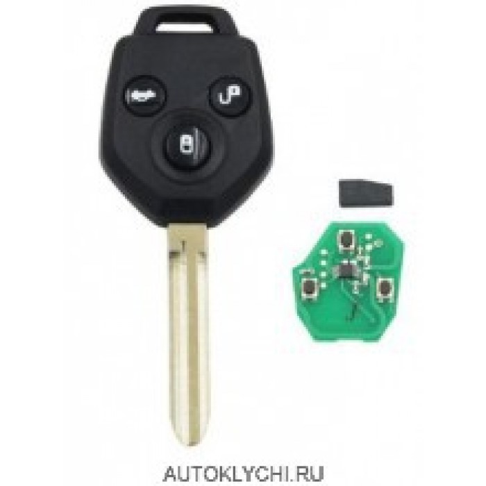 Ключ дистанционного для Subaru Forester XV 2012-2015 год с "G" чип 433 мГц (Ключи Subaru) (код 2938)
