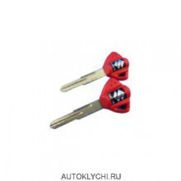 Ключ зажигания для мотоцикла SUZUKI, с местом для чипа (красный) (Ключи для мотоциклов) (код 573)