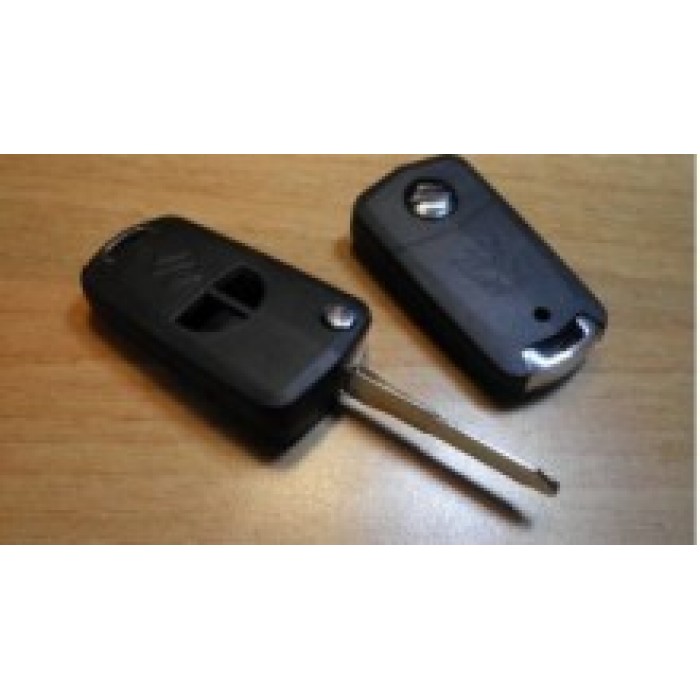 Корпус выкидного ключа для авто TOYOTA, 1 торцевая кнопка, toy43 (Выкидные ключи) (код 721)