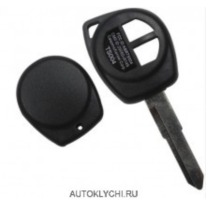 Заготовка ключа зажигания для SUZUKI с местом для установки трансмиттера 2 кнопки (Ключи Suzuki) (код 457)