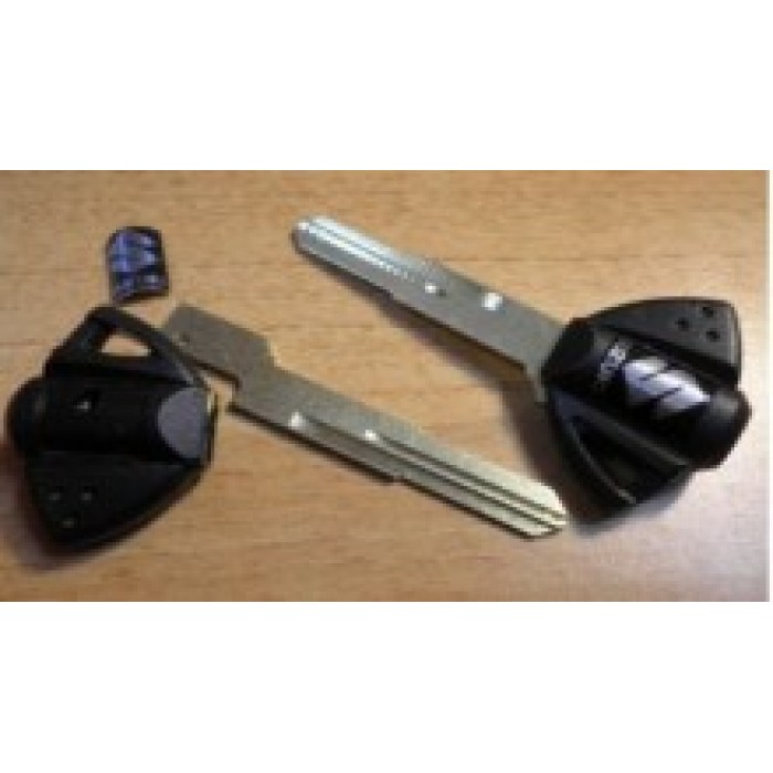 Ключ зажигания для мотоцикла SUZUKI с местом для чипа (Ключи Suzuki) (код 454)