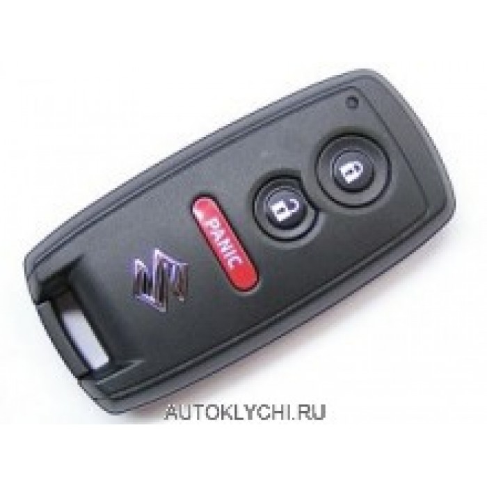 Корпус Smart Remote Suzuki SX4 3 кнопки с лезвием HU87R (Ключи Suzuki) (код 2700)