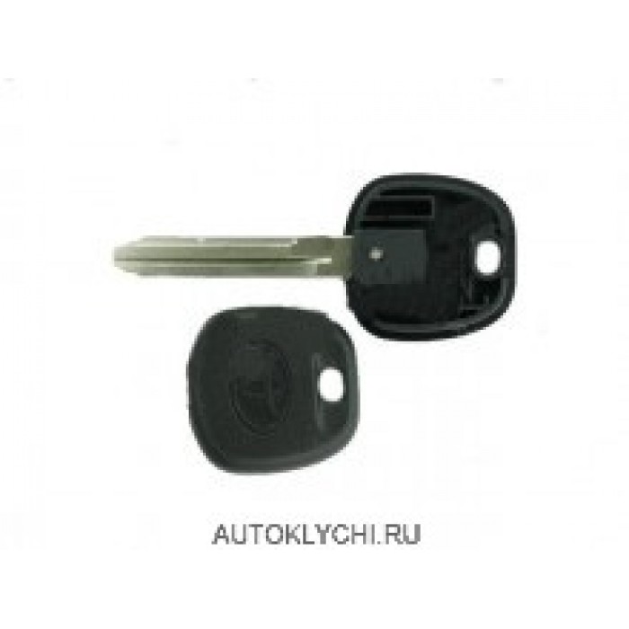 Заготовка ключа Toyota с местом для керамического транспондера и TPX2 (Ключи Toyota) (код 1218)