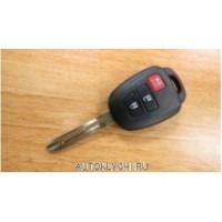 Корпус ключа для Тойота, 2+1 кнопки, toy43, 2012 -