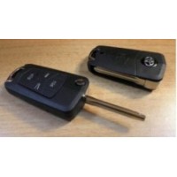 Корпус выкидного ключа зажигания для TOYOTA, 4 кнопки, стиль OPEL (toy43)