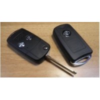 Корпус выкидного ключа для TOYOTA, 2 кнопки toy43 (Тип 3)