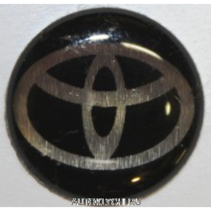 Логотип Toyota, наклейка на ключ зажигания (Ключи Toyota) (код 2235)