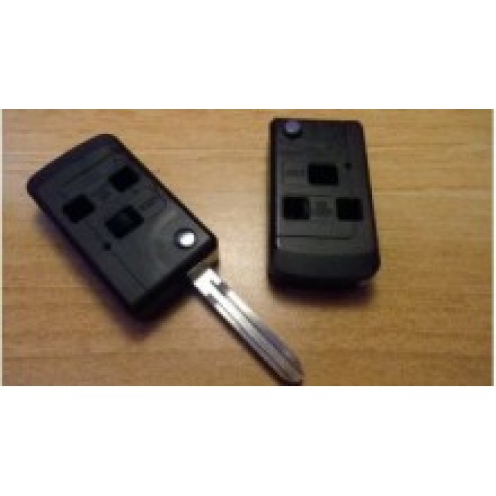 Корпус выкидного ключа для TOYOTA, 3 кнопки, toy43 (Тип2) (Выкидные ключи) (код 699)