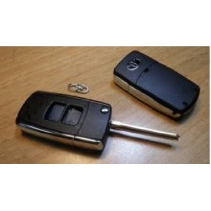 Корпус выкидного ключа для TOYOTA, 2 кнопки, стиль HIGHLANDER (toy43) (Ключи Toyota) (код 497)
